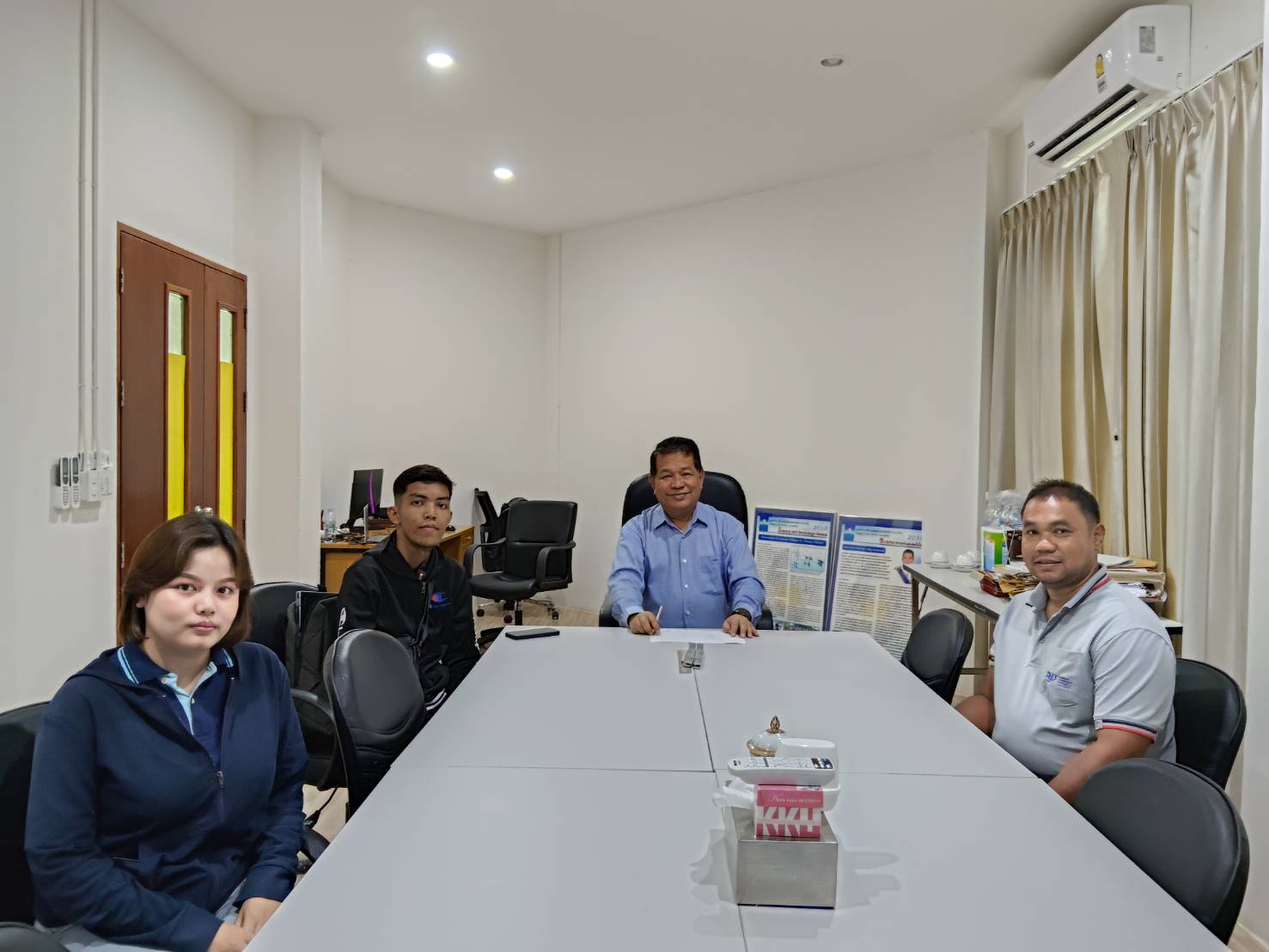 นักศึกษาแลกเปลี่ยนจาก Universiti Malaysia Kelantan