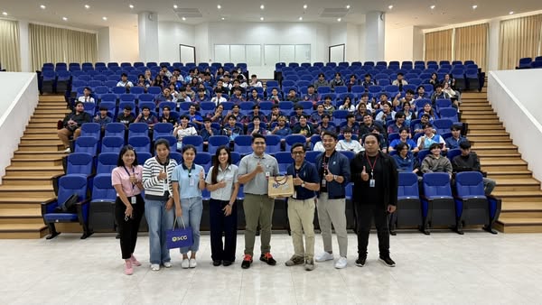 บริษัท SCG (ทุ่งสง) จำกัด เข้ามาให้ความรู้และแนะนำเส้นทางการทำงานบริษัท